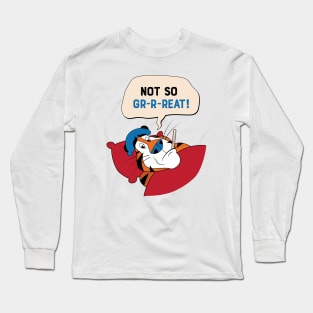 Tony The Tiger Isn't Feeling Great Long Sleeve T-Shirt